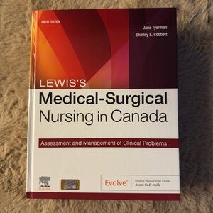 Lewis's Medical-Surgical Nursing in Canada Book